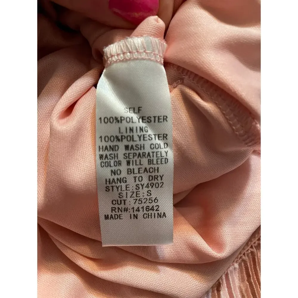 NWOT - She + Sky Abstract Pleated Jumpsuit - Picture 5 of 7